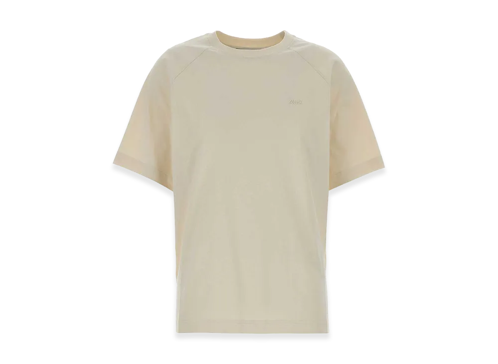 AMI PARIS Women's Cotton Tee "Ivory"