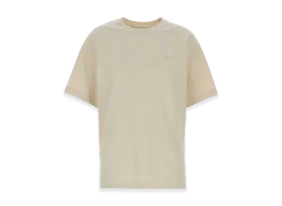 AMI PARIS Women's Cotton Tee "Ivory"