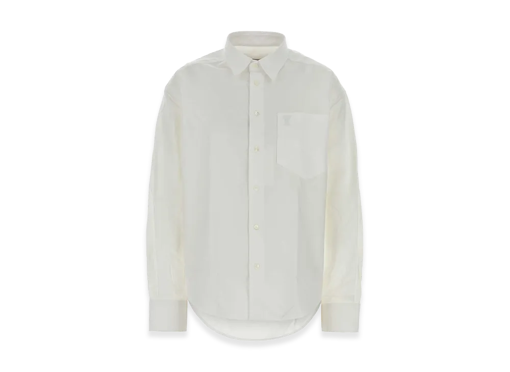 AMI PARIS Women's Oxford Shirt "White"