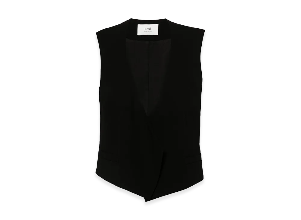 AMI PARIS Women's Vest "Black"