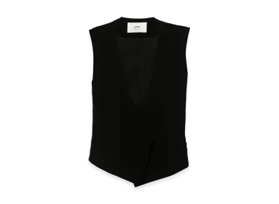 AMI PARIS Women's Vest "Black"