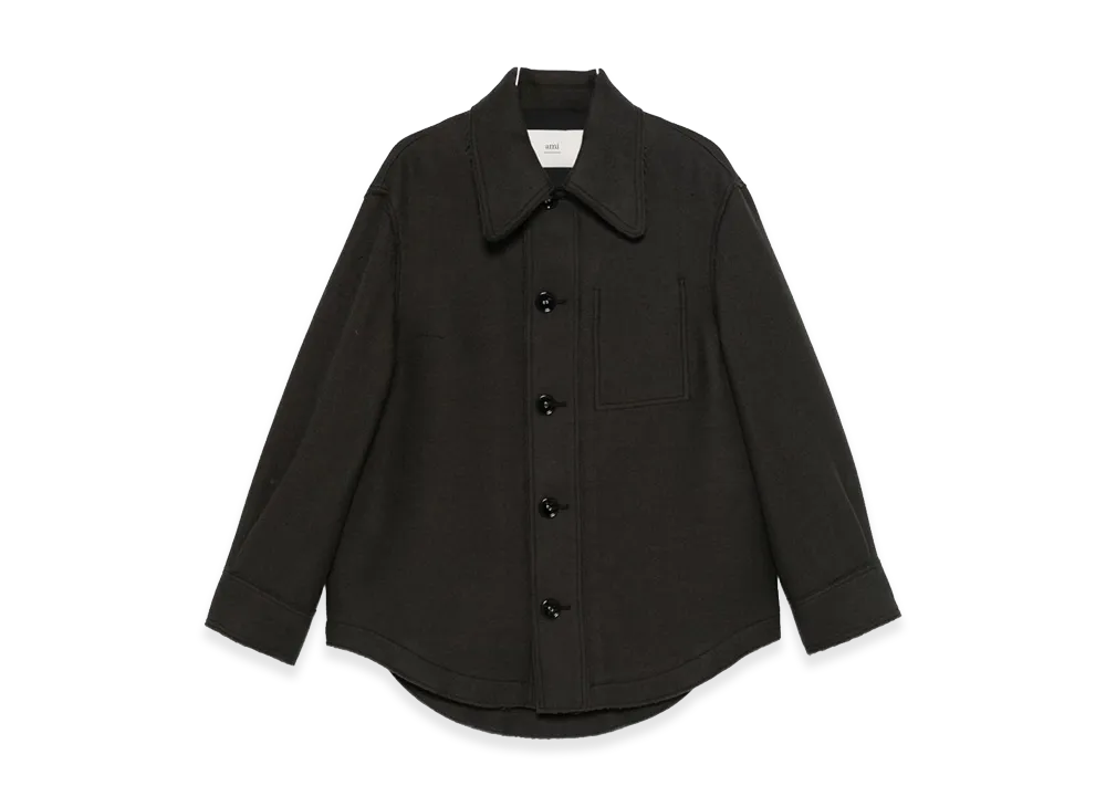 AMI PARIS Women's Jackets "Dark Gray"