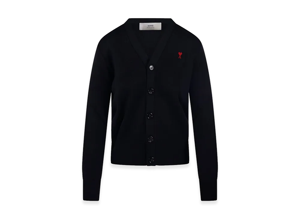 AMI PARIS Women's Cardigan "Black"
