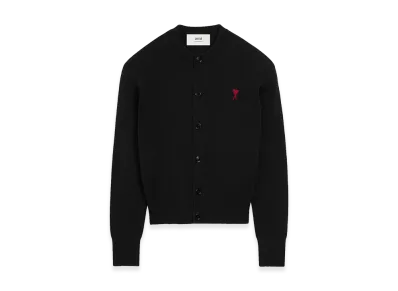AMI PARIS Women's Cardigan "Black"