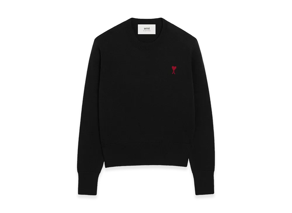 AMI PARIS Women's Wool Sweater "Black"