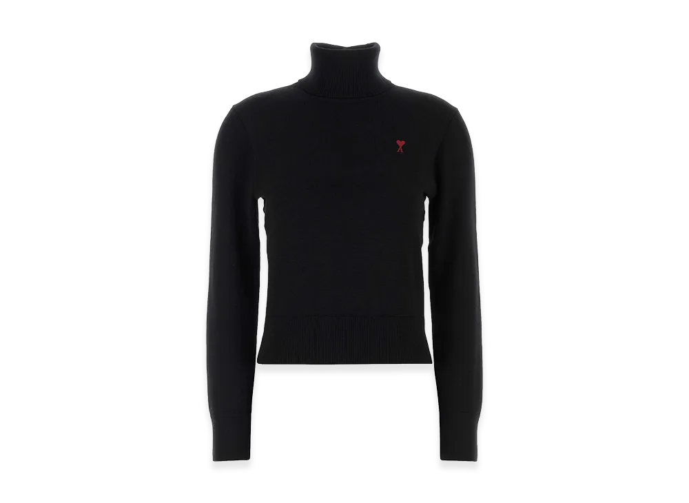 AMI PARIS Women's Wool Sweater "Black"