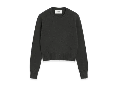 AMI PARIS Women's Wool And Cashmere Sweater "Black"