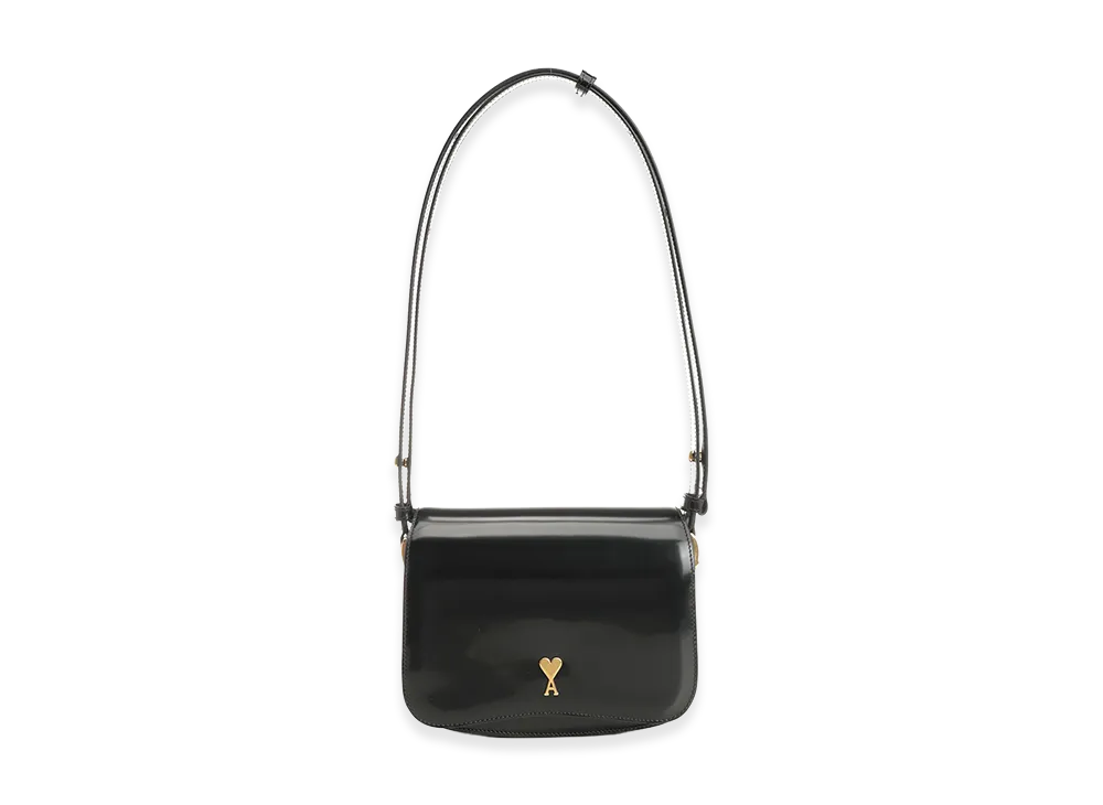 AMI PARIS Women's Paris Paris Shoulder Bag "Black"