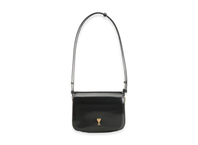 AMI PARIS Women's Paris Paris Shoulder Bag "Black"