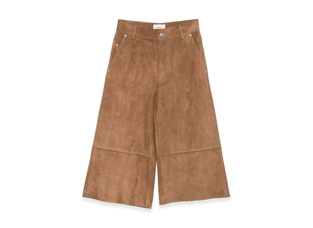 AMI PARIS Women's Trousers "Brown"
