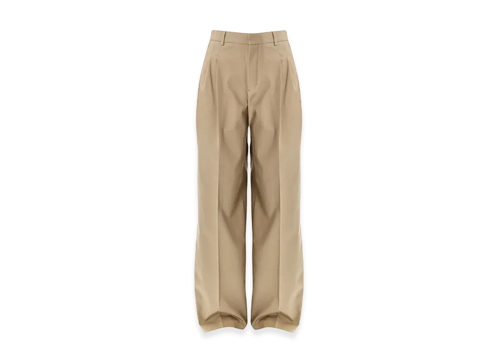AMI PARIS Women's Trousers "Beige"