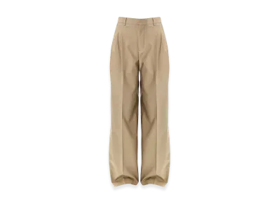 AMI PARIS Women's Trousers "Beige"
