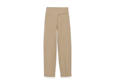 AMI PARIS Women's Trousers "Beige"