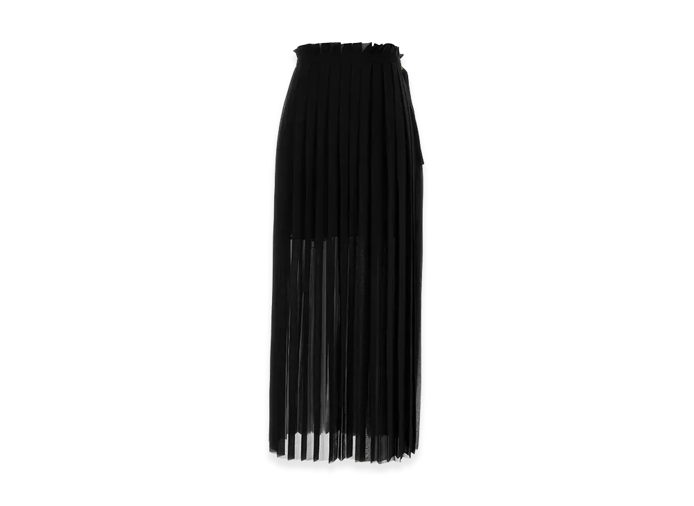 AMI PARIS Women's Polyester Skirt "Black"