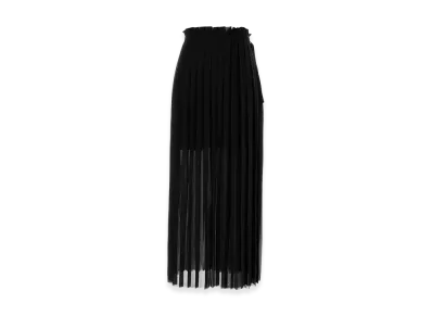 AMI PARIS Women's Polyester Skirt "Black"