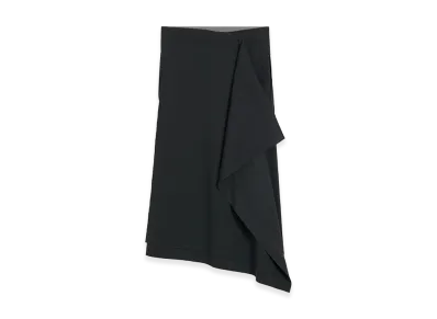 AMI PARIS Women's Wool Skirt "Black"