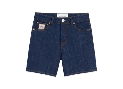 AMI PARIS Women's Denim Shorts "Blue"