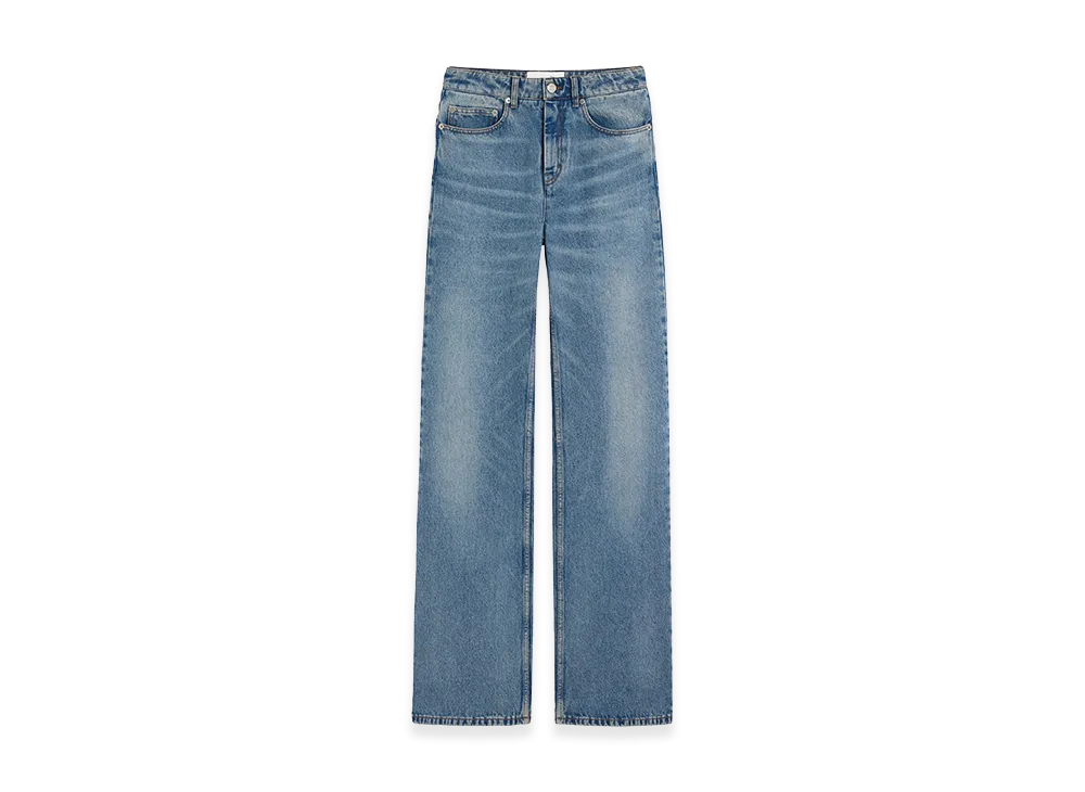 AMI PARIS Women's Flared Jeans "Light Blue"