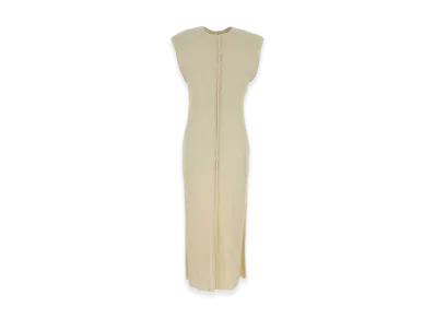 AMI PARIS Women's Stretch Viscose Dress "Cream"
