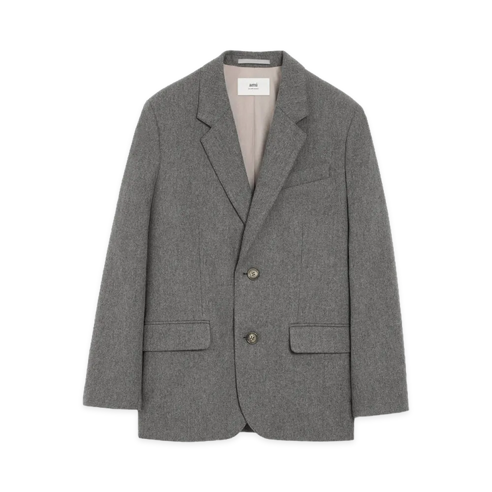 AMI PARIS Women's Jackets "Gray"