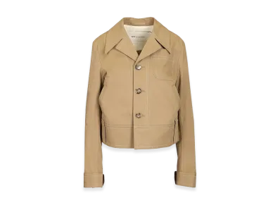 AMI PARIS Women's Cotton Jacket "Beige"