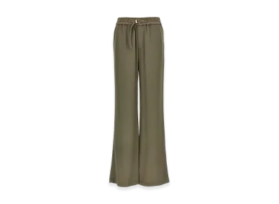 AMI PARIS Women's Buckle Pants "Beige"