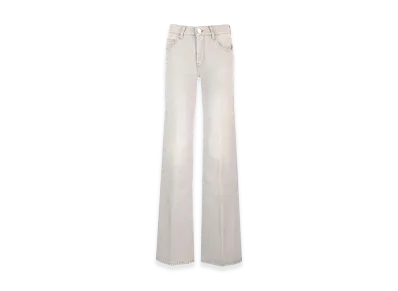 AMI PARIS Women's Faded Jeans "Gray"