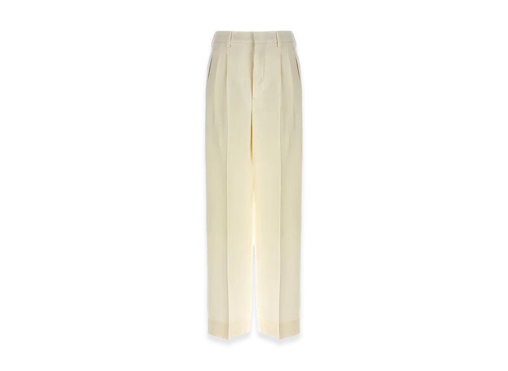 AMI PARIS Women's Trousers Pences "White"