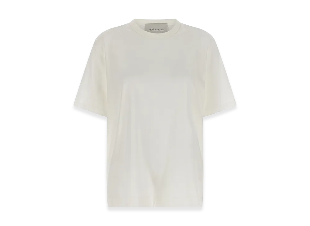AMI PARIS Women's Lightweight T-Shirt "Beige"
