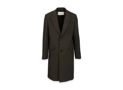 AMI PARIS Wool Coat "Gray"