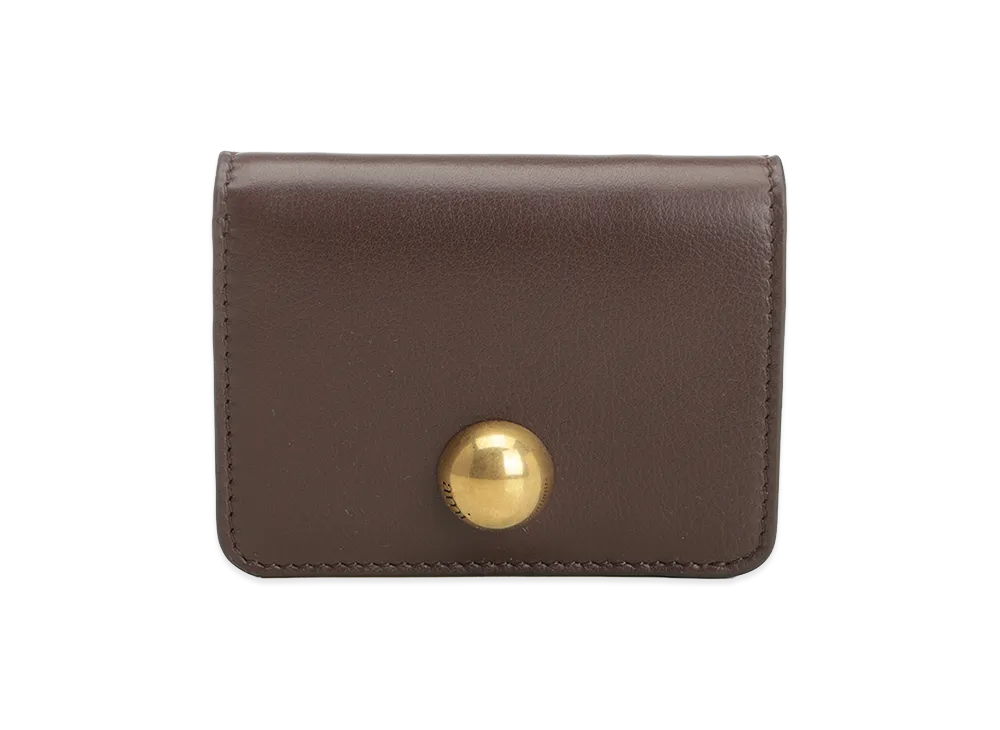 AMI PARIS "Carrousel" Foldable Wallet "Brown"