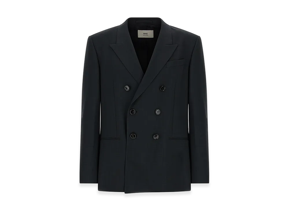 AMI PARIS Wool Blazer "Gray"