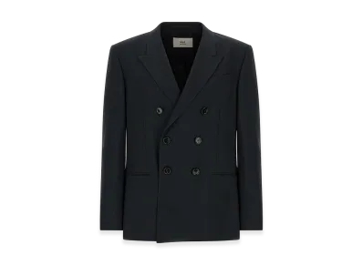 AMI PARIS Wool Blazer "Gray"