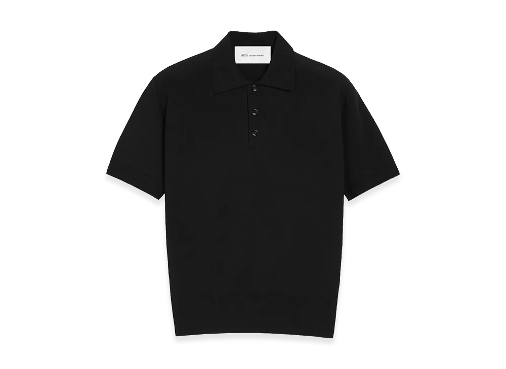 AMI PARIS Ami Polos "Black"