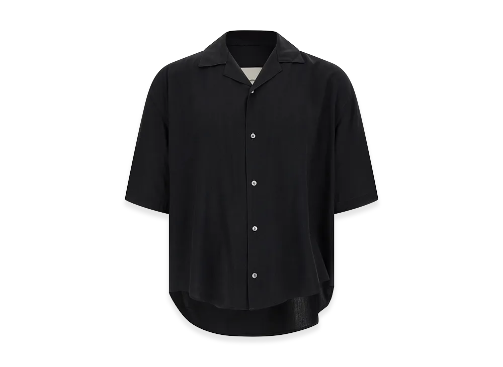 AMI PARIS Short Sleeve Shirts "Black"