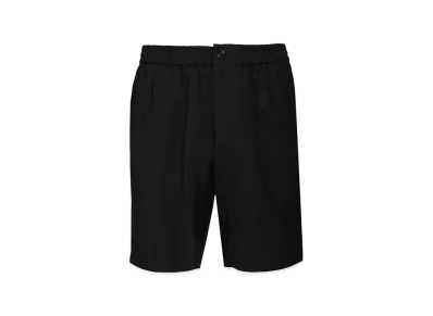 AMI PARIS Shorts With Elasticated Waist "Black"