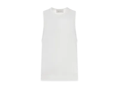 AMI PARIS Cotton Top With Ami De Coeur Embroidery "Beige"