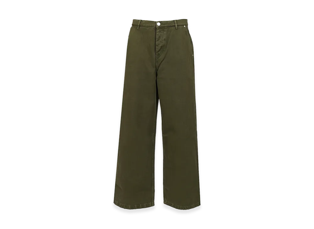 AMI PARIS Cotton Jeans "Dark Green"