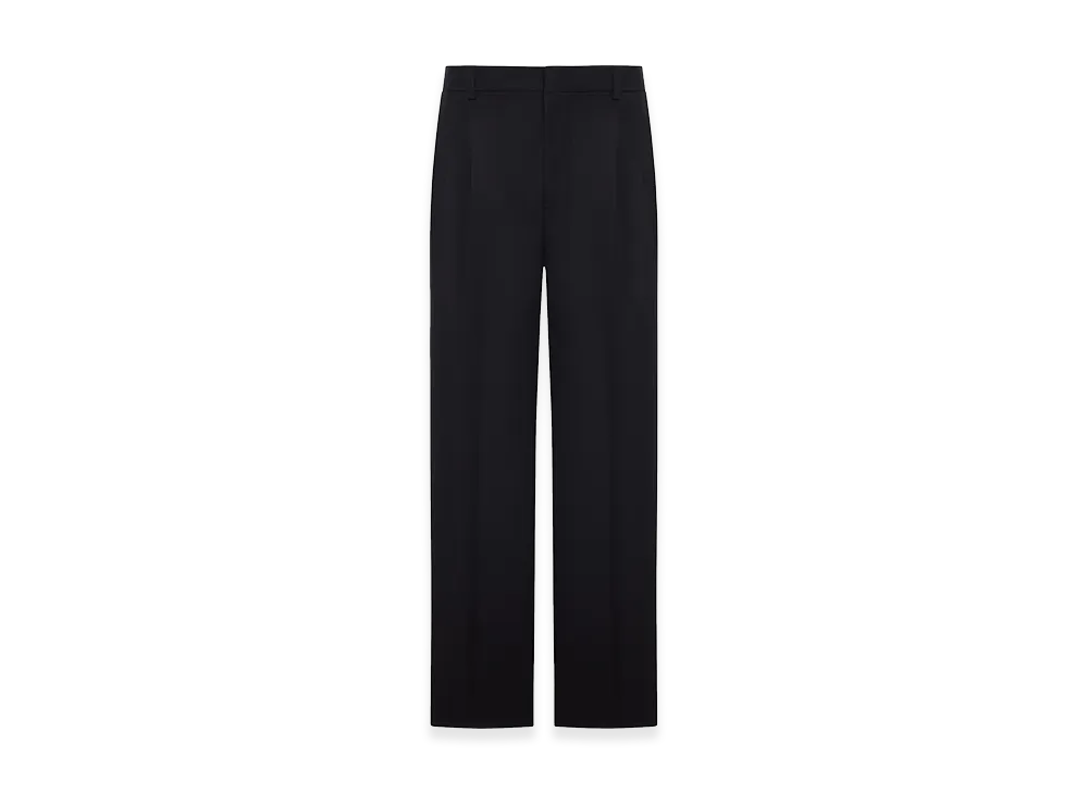AMI PARIS Tailored Wool Trousers With Pences "Black"