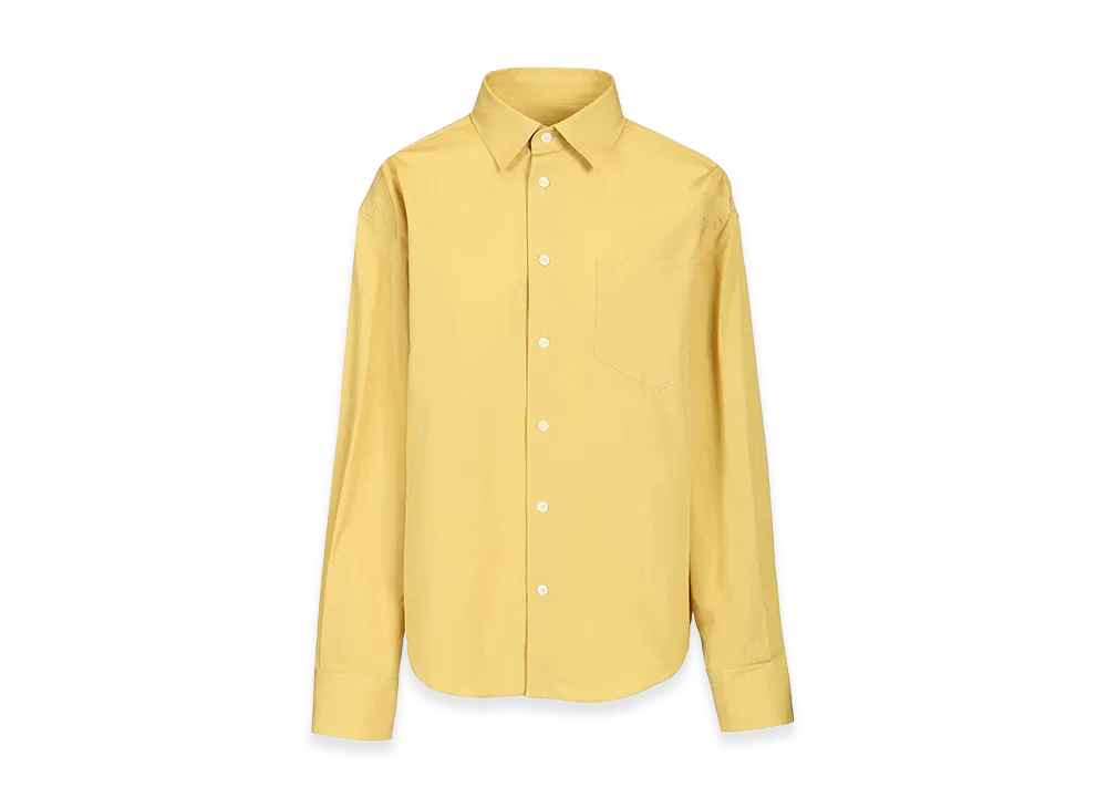 AMI PARIS Long-Sleeved Shirt "Yellow"