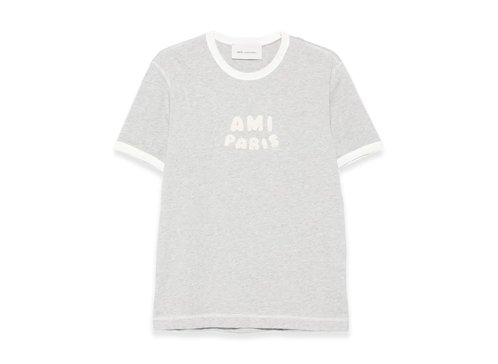 AMI PARIS Women's T-Shirts "Gray"