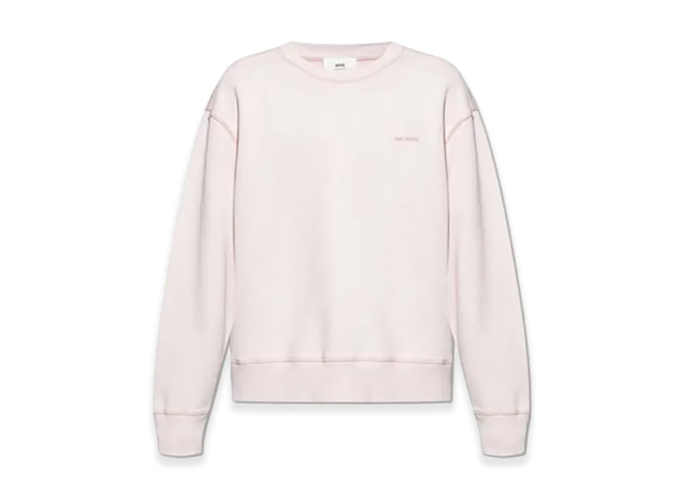 AMI PARIS Fade Out Sweatshirt "Rose Poudre"