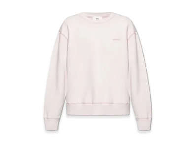 AMI PARIS Fade Out Sweatshirt "Rose Poudre"