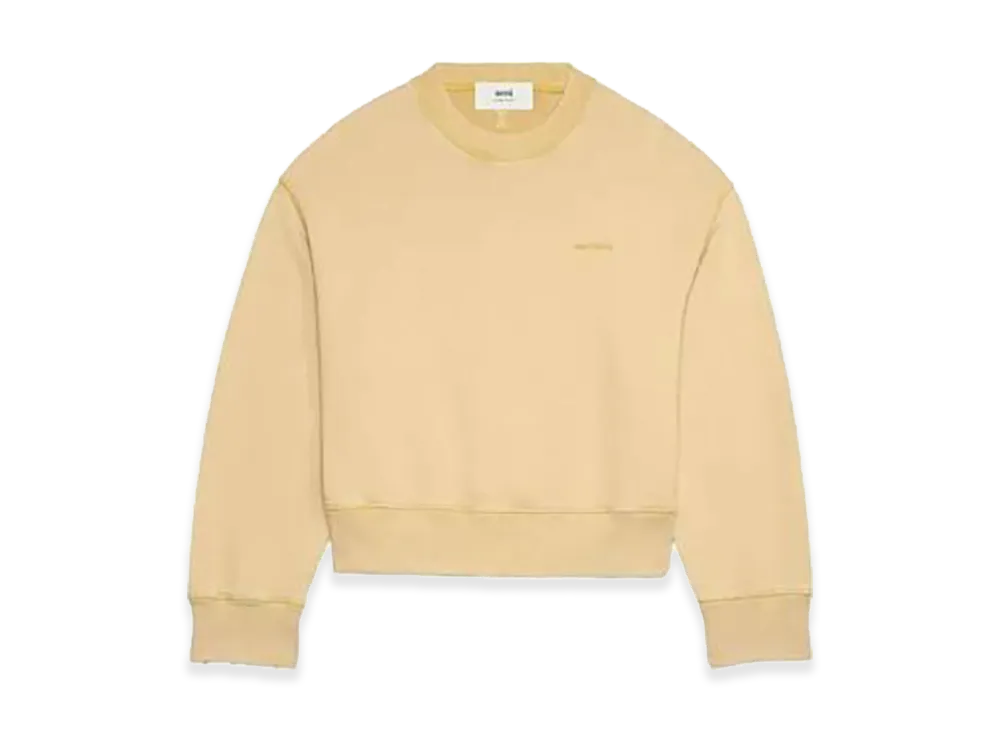 AMI PARIS Fade Out Sweatshirt "Creme Vanille"