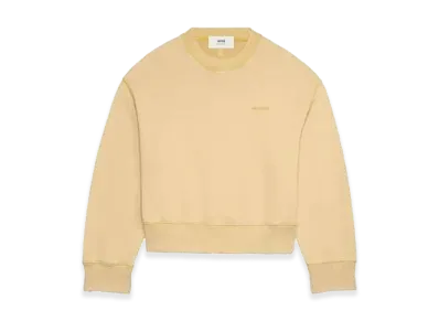 AMI PARIS Fade Out Sweatshirt "Creme Vanille"