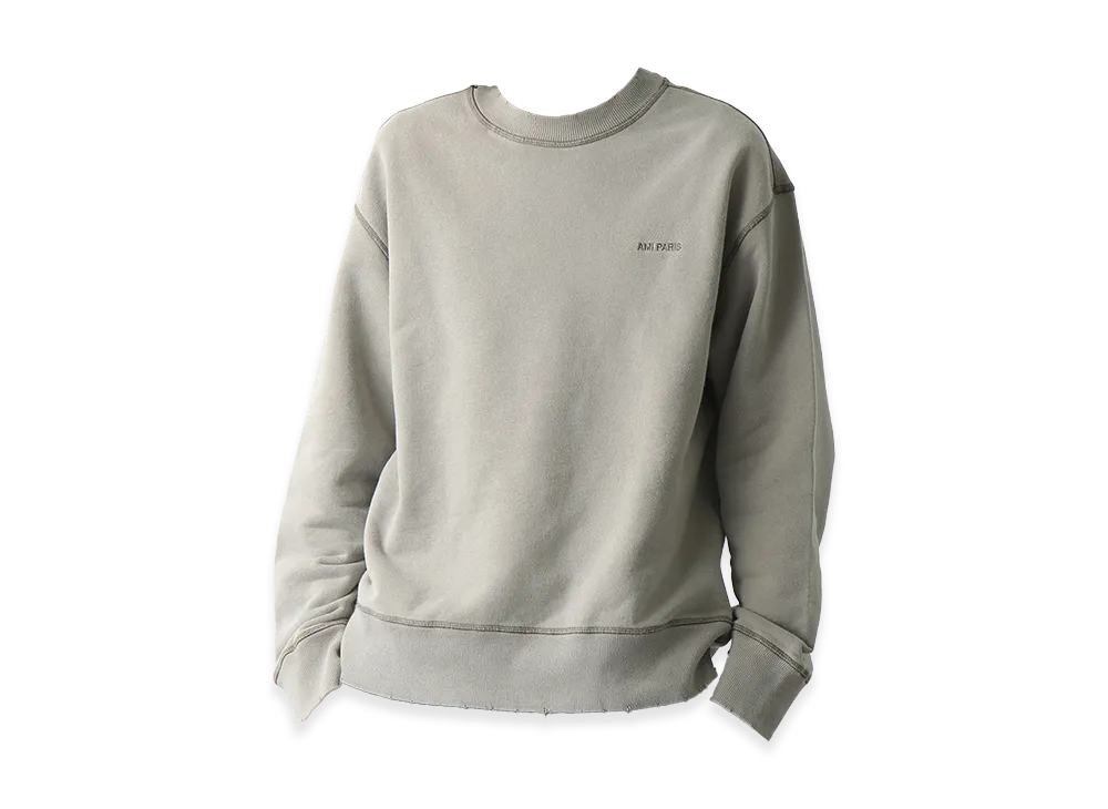 AMI PARIS Fade Out Sweatshirt "Argile"