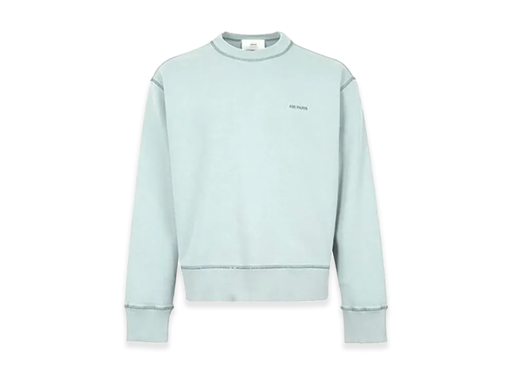 AMI PARIS Fade Out Sweatshirt "Aquamarine"