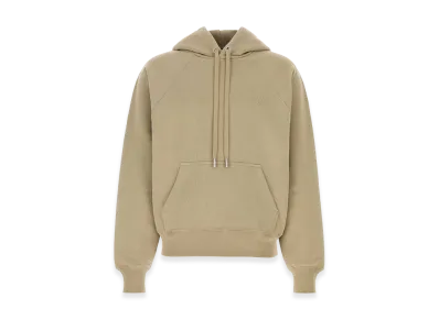 AMI PARIS Cotton Sweatshirt "Beige"