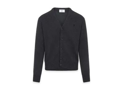AMI PARIS Adc Cardigan "Gray"
