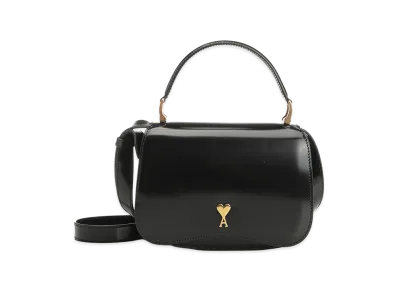 AMI PARIS "Paris Paris" Top Handle Bag "Black"